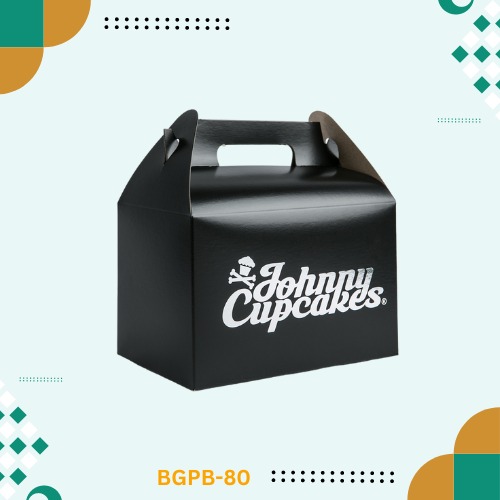 Custom Black Gable Packaging Boxes